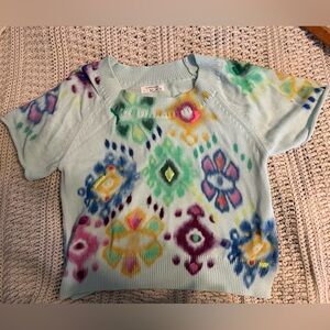 Anthropologie Meera Boho Sweater Tee